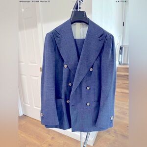 Suitsupply Wool Silk and Linen 38r pants 30 x 28 with extra fabric to lengthen